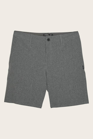 Reserve Heather 19" Hybrid Shorts - Grey