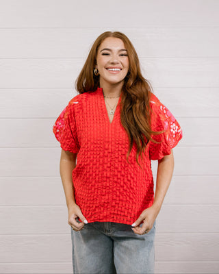 Havannah Top - Red