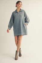 Pretty In Denim Dress