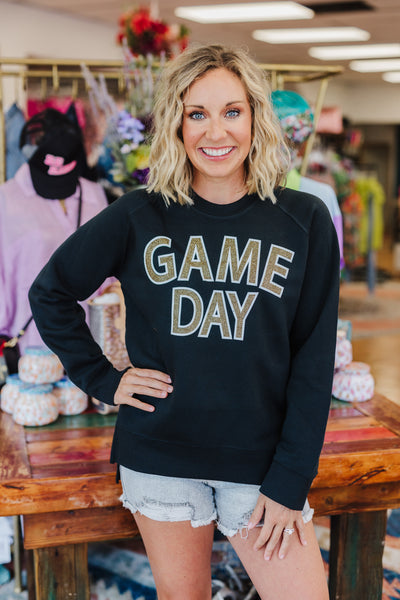 Game Day Glitter Sweatshirt