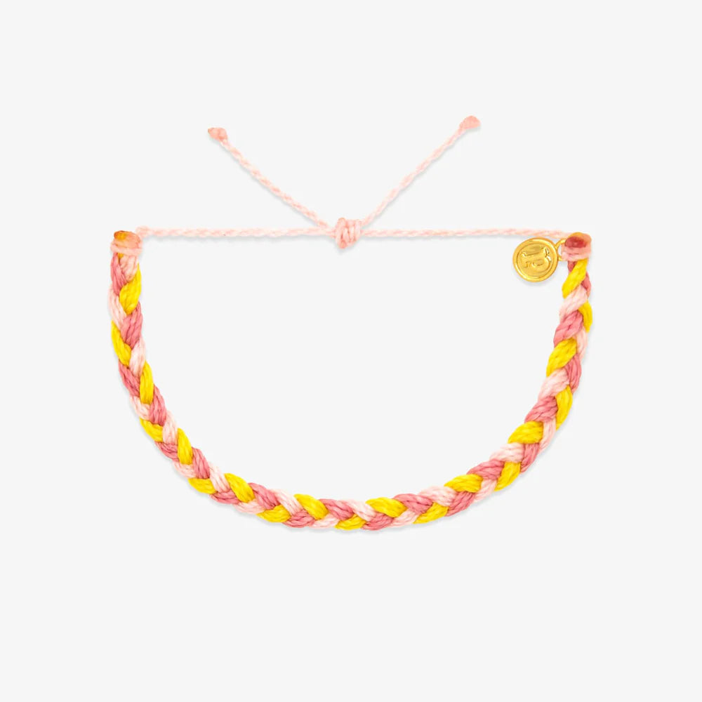 Blushing Lemonade Multi Braided Bracelet | Pura Vida