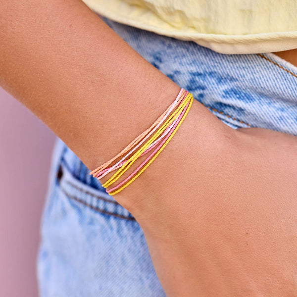 Blushing Lemonade Bracelet | Pura Vida