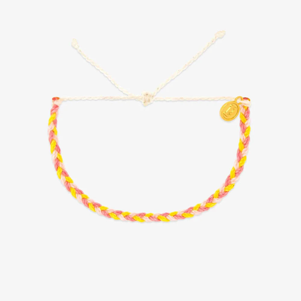 Blushing Lemonade Mini Braided | Pura Vida