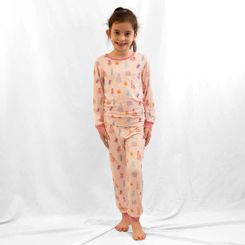 Kid's Twinkle Tree L/S Pajama Set