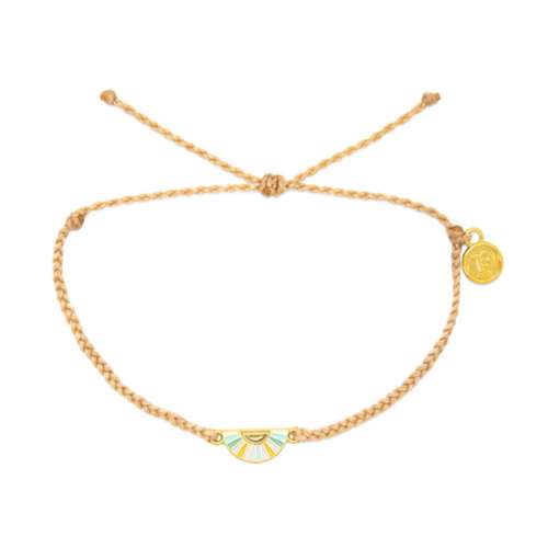 Sunset Stripe GD Charm Bracelet