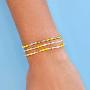 SUNSET BEACH STRETCH BRACELET SET OF 3