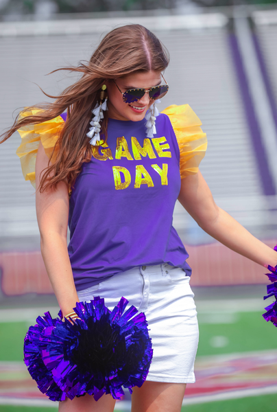 Game Day Sequins Top