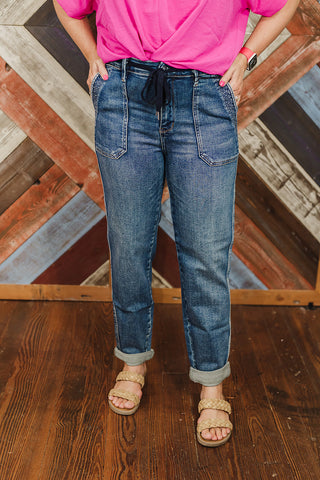 Vintage Wash Judy Blue Jogger