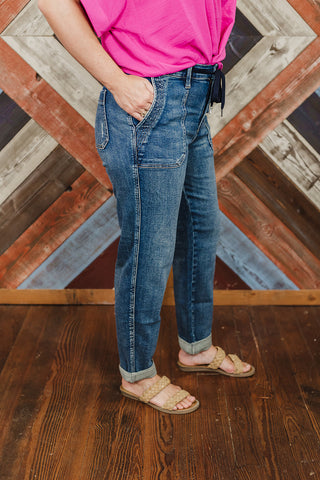 Vintage Wash Judy Blue Jogger