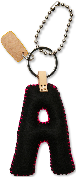 Black Felt Alphabet Charms | Consuela