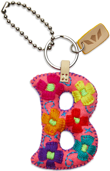 Pink Felt Alphabet Charms | Consuela