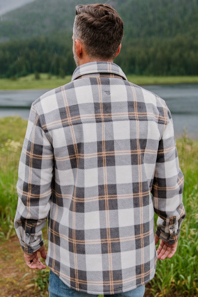 Coyote Plaid Shacket | Burlebo