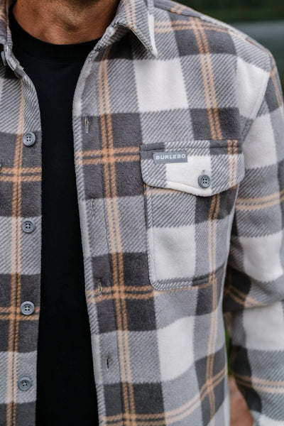 Coyote Plaid Shacket | Burlebo