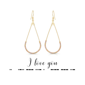 I Love You - Earrings
