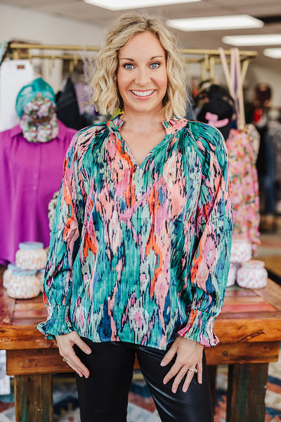 Fall Sunset Top