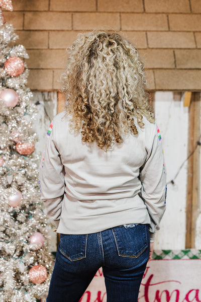 Merry EMBROIDERED Sweatshirt