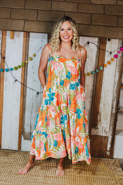 Beach Dreams Dress - Sage