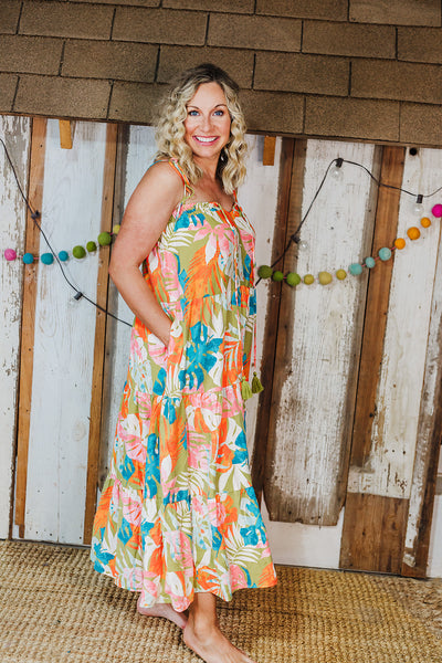 Beach Dreams Dress - Sage