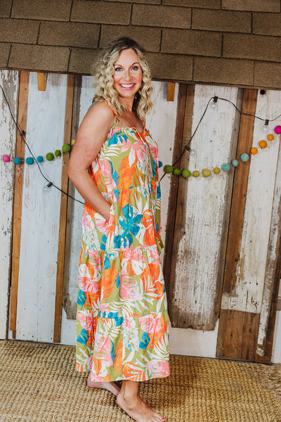 Beach Dreams Dress - Sage