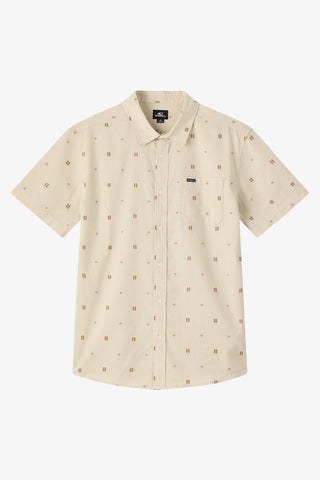 Sheilds Dobby Standard Fit Shirt - LT Khaki