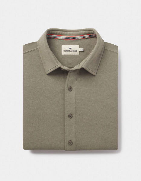 Moss Puremeso Acid Wash Button Up Shirt