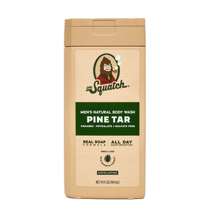 Pine Tar 14oz Exfoliating Body Wash | Dr. Squatch