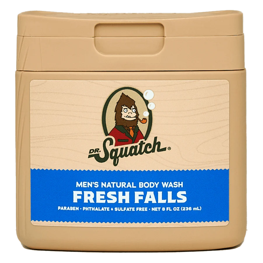 Fresh Falls 8oz Body Wash | Dr. Squatch