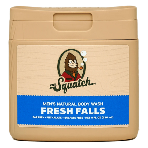 Fresh Falls 8oz Body Wash | Dr. Squatch