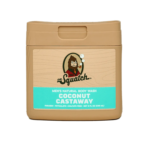 Coconut Castaway 8oz Body Wash | Dr. Squatch