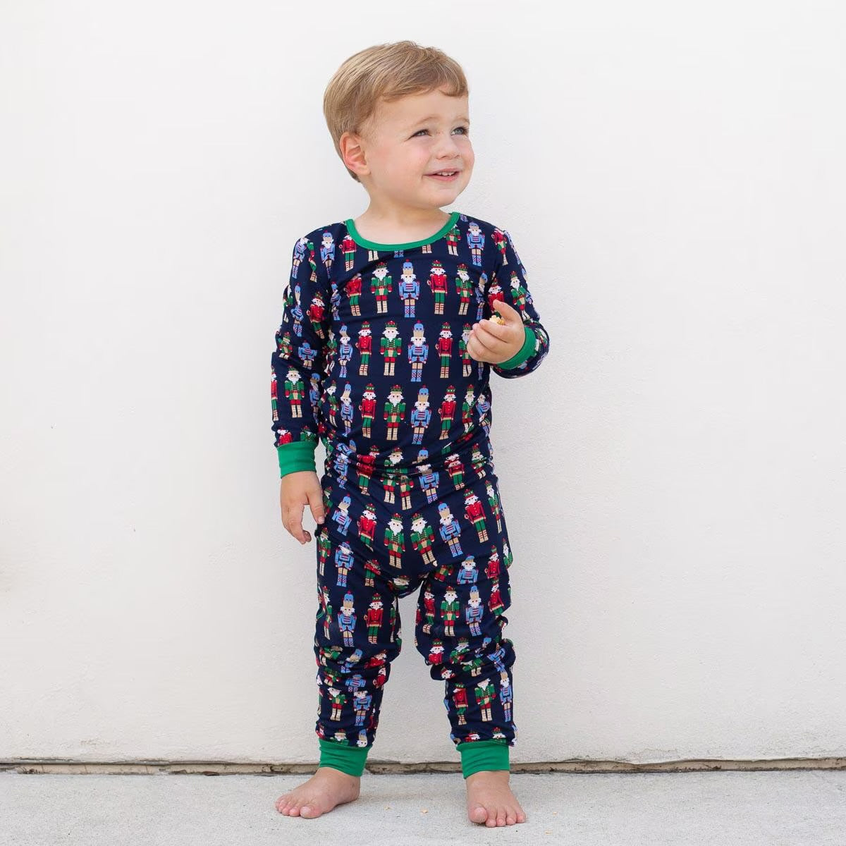 Kid's Nutcracker March Pajamas - Navy