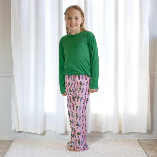 Girl's Nutcracker March Ruffle Sleep Pants