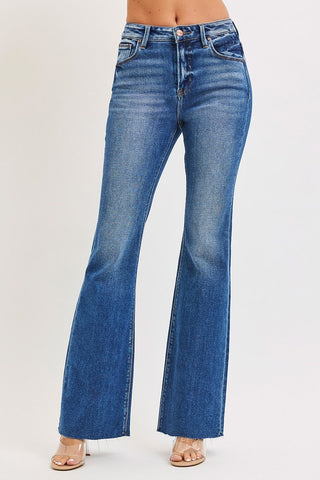 Finley High Rise Flare Risen Jeans