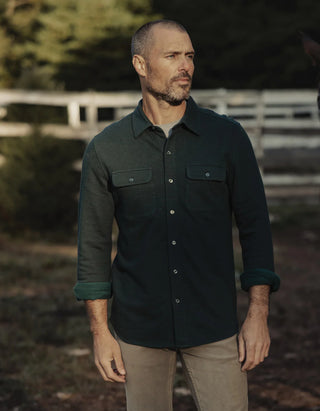 Emerald - Textured Knit Shirt