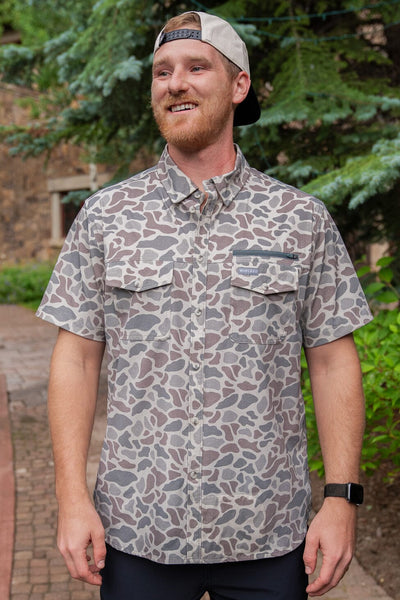 Classic Deer Camo - Performance Outdoor Shirt