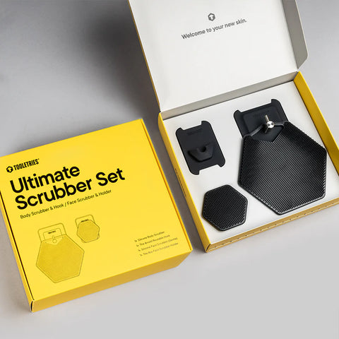THE ULTIMATE SCRUBBER SET -  Charcoal