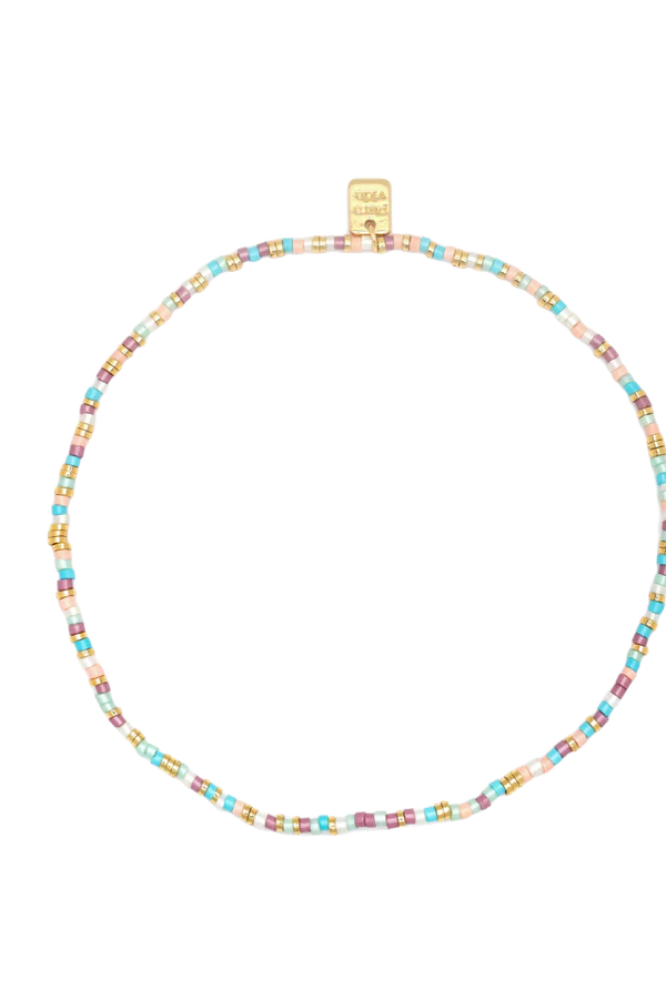 South Beach Seed Bead Stretch Anklet