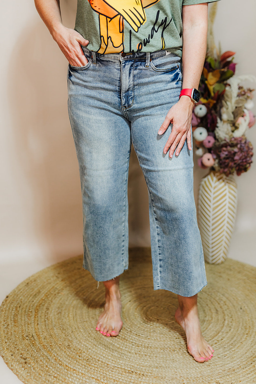 Newest Judy Blue Crop Jeans