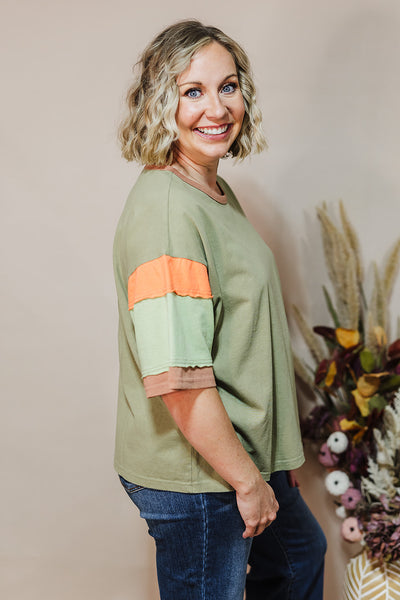 Sage Green Top