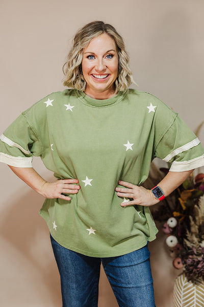 Starry Sage Top