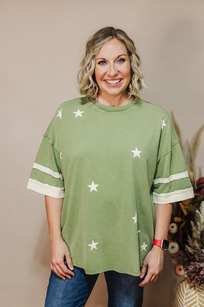 Starry Sage Top