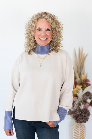 The Cozy Sweater - Ecru