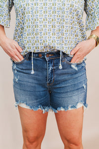 Dad Judy Blue Shorts