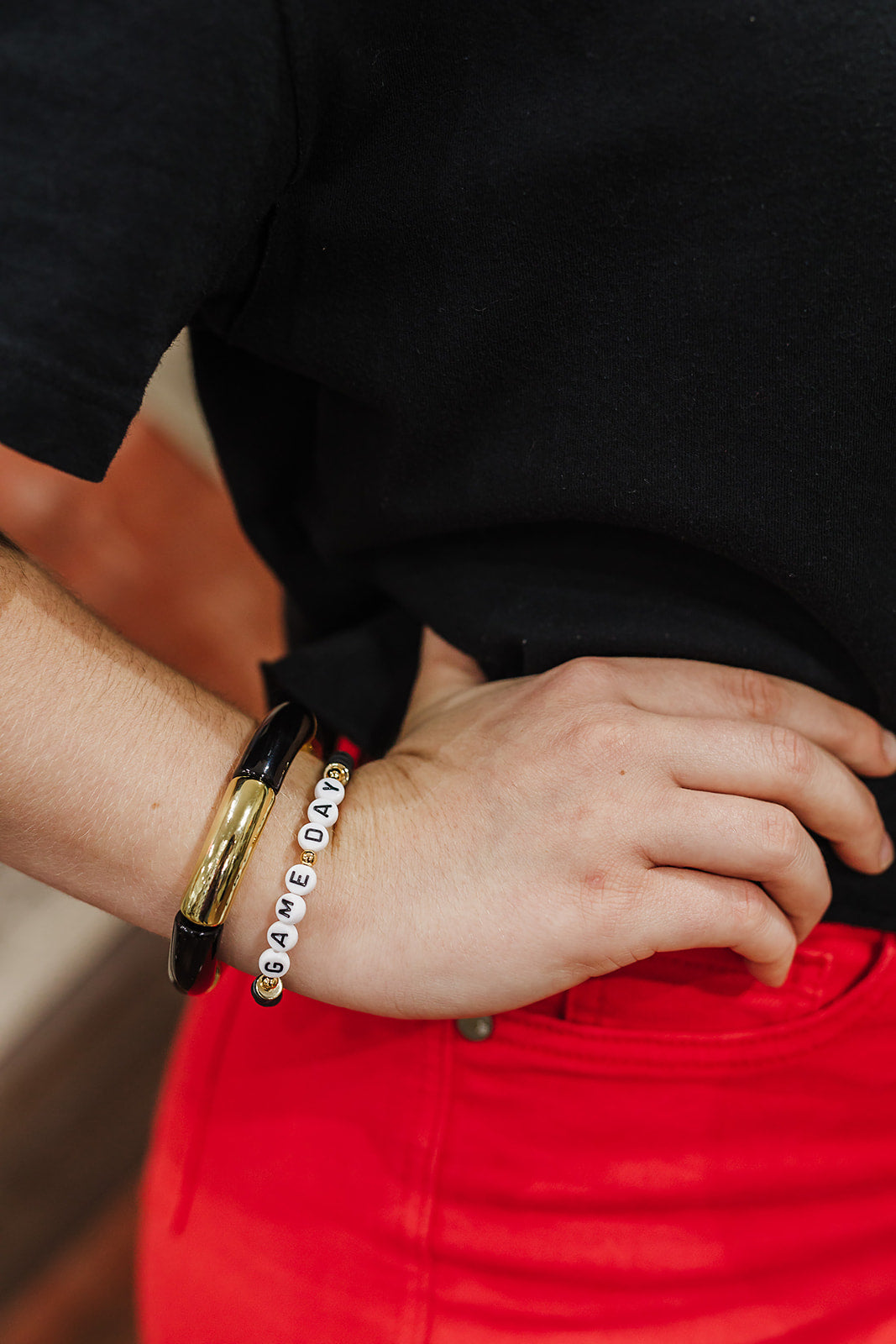 Game Day Disk Bracelet