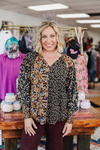 Mixed Floral Top (SS)