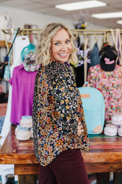 Mixed Floral Top (SS)