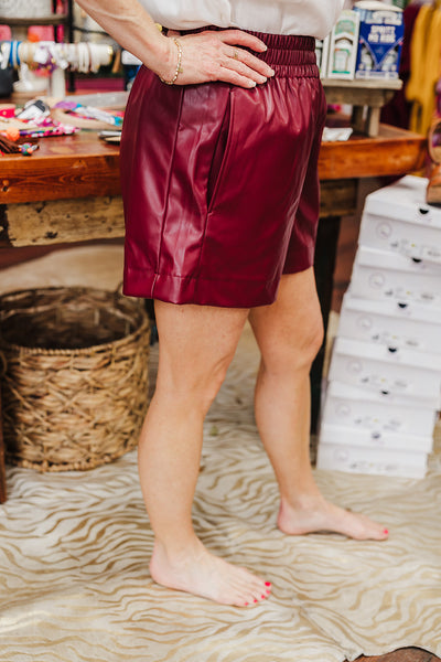 Gig 'Em Shorts - Garnet