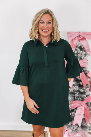 Holla Heather Green Dress