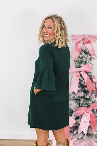 Holla Heather Green Dress