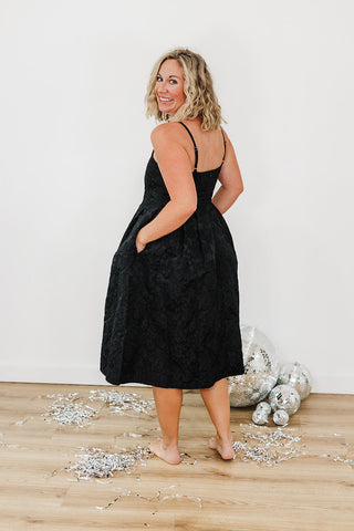 Holiday Party Dress - Black