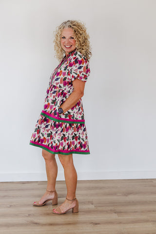 That Autumn Feeling Dress - Plum